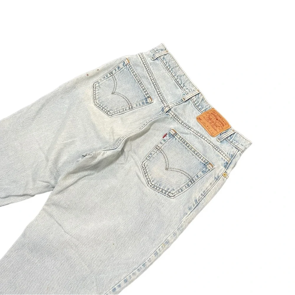 1990s LEVIS Red Tab 560 Fit Vintage Distressed Denim // Size 36